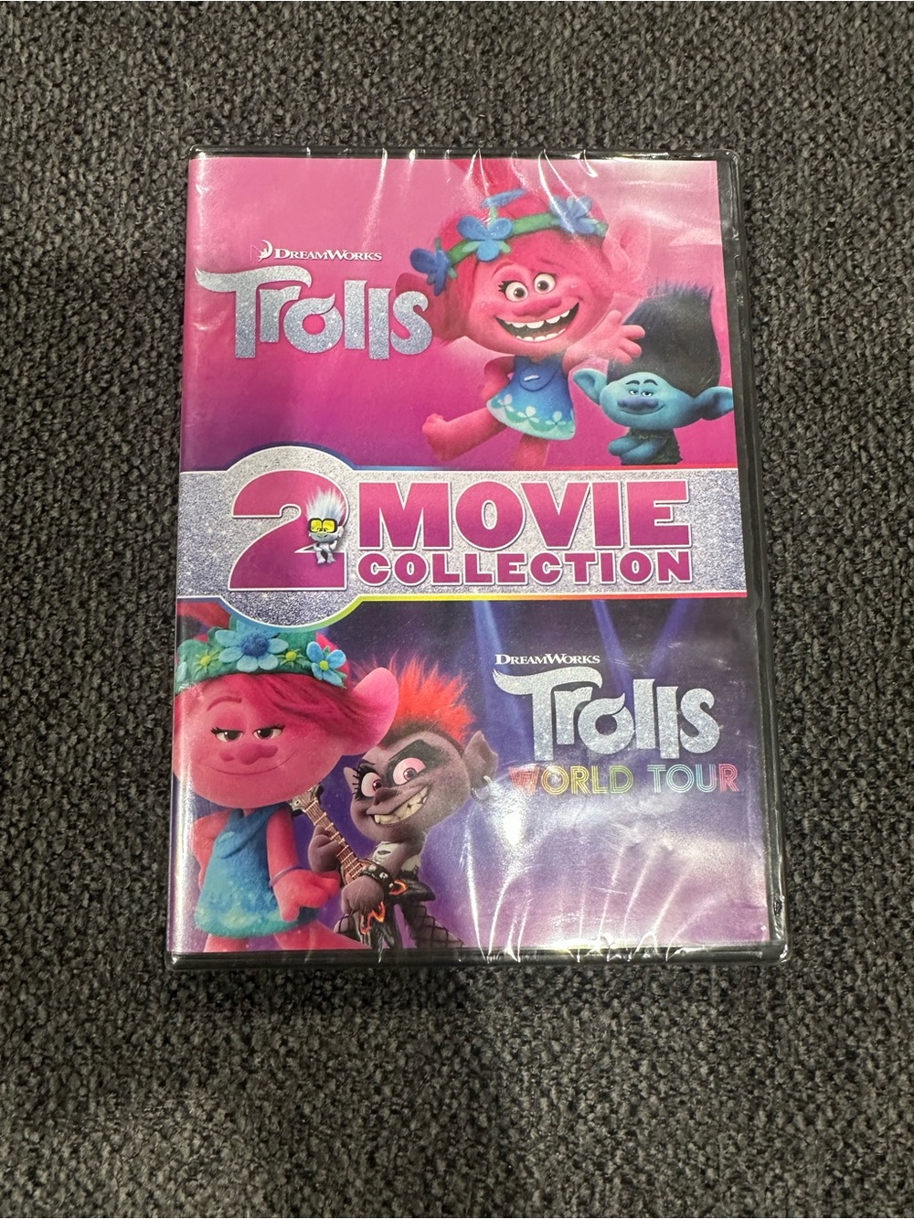 DreamWorks Trolls 2 Movie Collection - Pink & Purple Cover